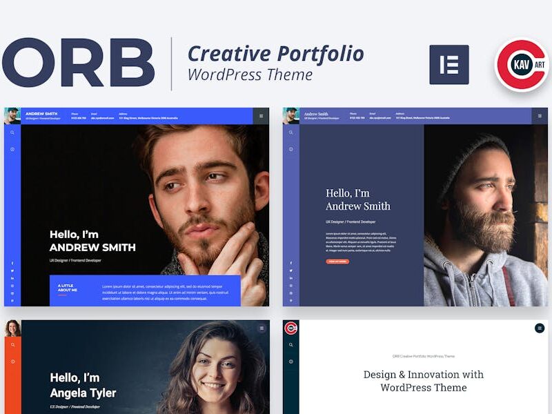 ORB - Creative Portfolio WordPress Theme