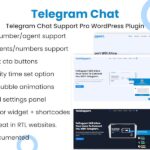 Telegram Chat Support Pro WordPress Plugin