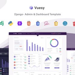 Vuesy – HTML & Django Admin Dashboard Template Vuesy – HTML & Django Admin Dashboard Template