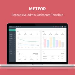 Meteor – Responsive Admin Dashboard Template Meteor – Responsive Admin Dashboard Template