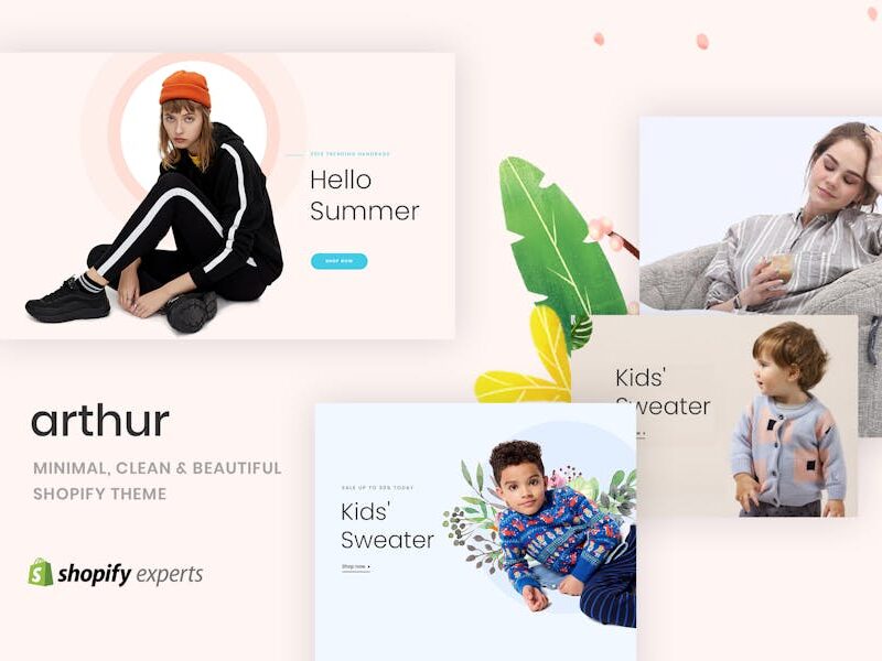 Arthur | Minimal, Clean & Beautiful Shopify Theme