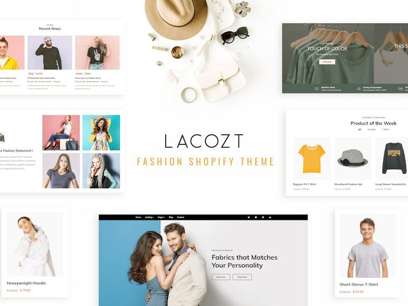 Lacozt - Clothing and Fashion Store Shopify Theme
