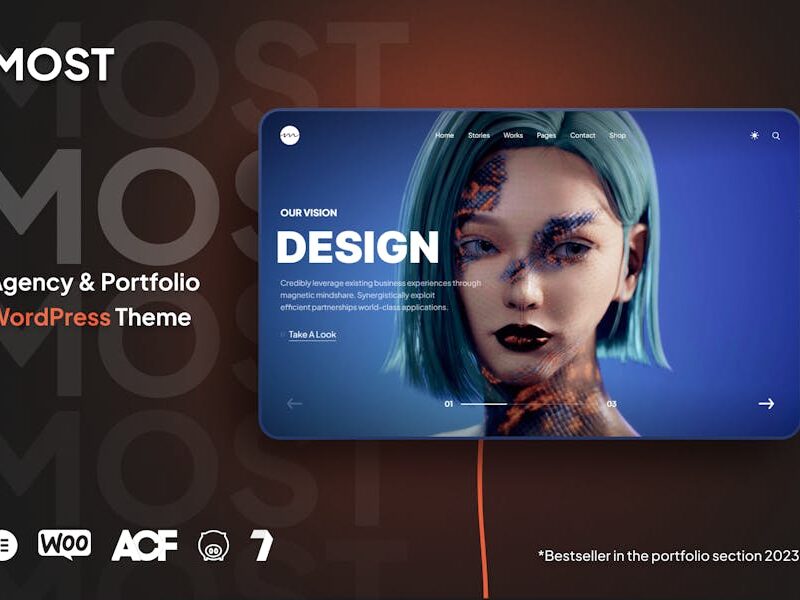 Most – Creative Agency and Portfolio Theme