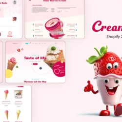 Creamoo – Ice Cream & Cake Shop Shopify Theme