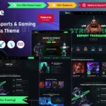 Bame – eSports and Gaming WordPress Theme