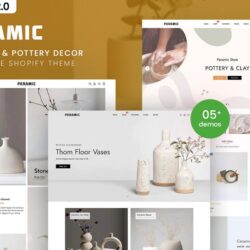 Peramic – Ceramics & Pottery Decor Shop 2.0 Theme