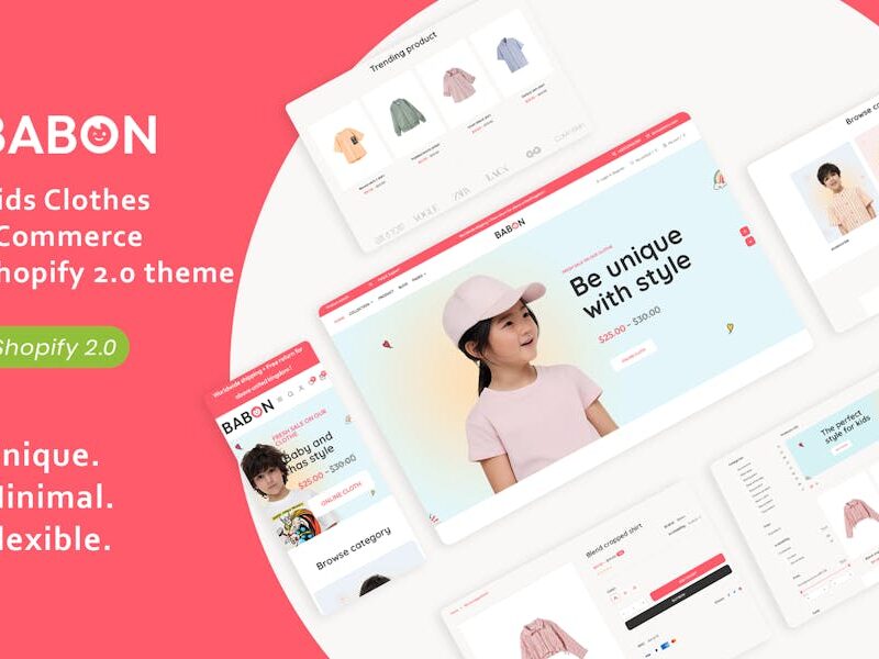 Babon - The Kids Fashion Responsive Shopify Theme