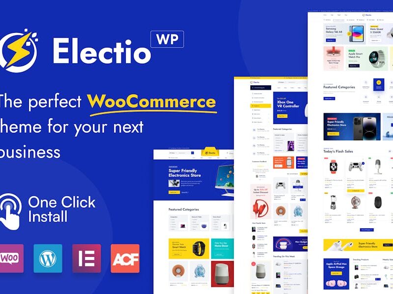 Electio Electronics & Gadgets Store Theme
