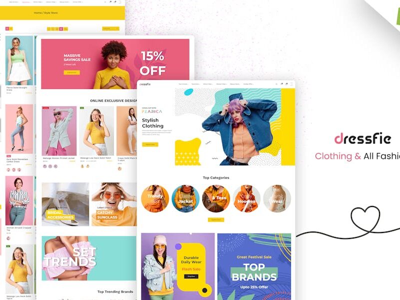 Dressfie - Designer Store, Clothing Shopify Theme