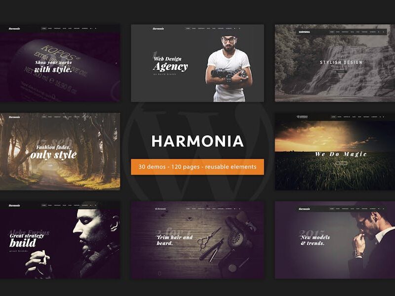 Harmonia - Creative Multi-Purpose WordPress Theme