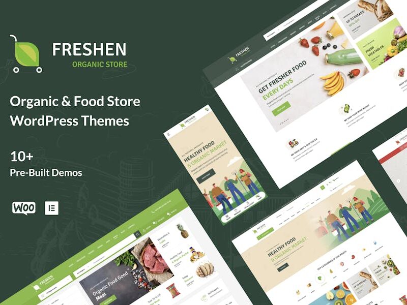 Freshen - Organic Food Store WordPress Theme