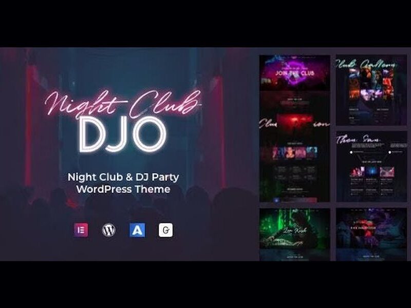 DJO - Night Club and DJ WordPress