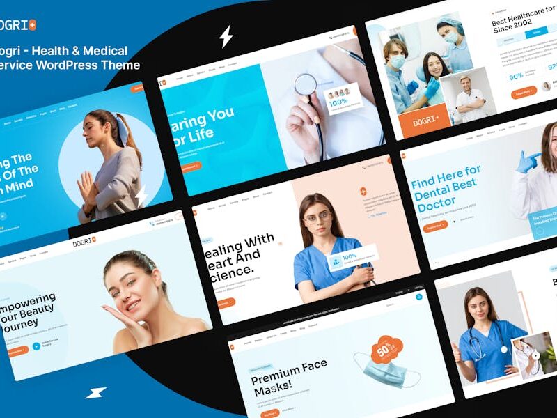 Dogri - Health & Medical Service WordPress Theme