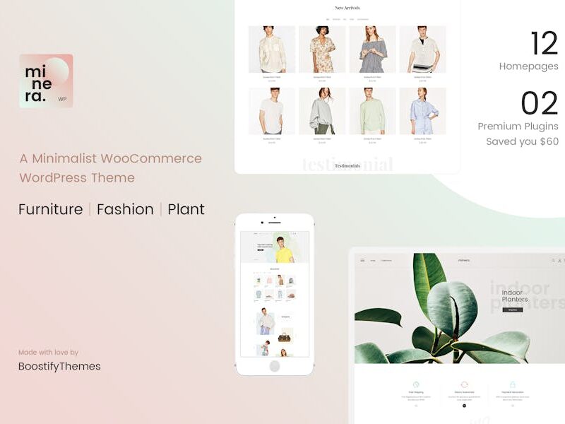 Minera - Minimalist WooCommerce WordPress Theme