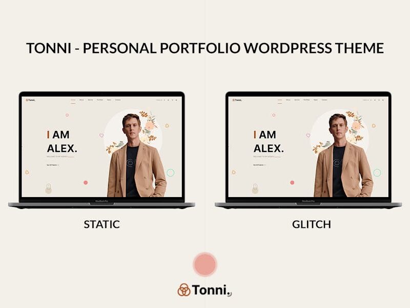 Tonni - Personal Portfolio WordPress Theme