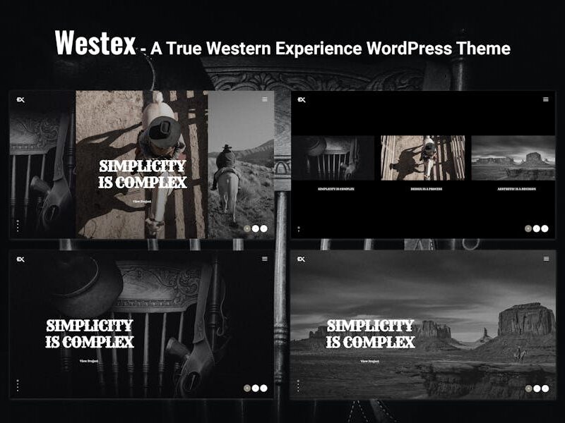 Westex - A True Western Experience WordPress