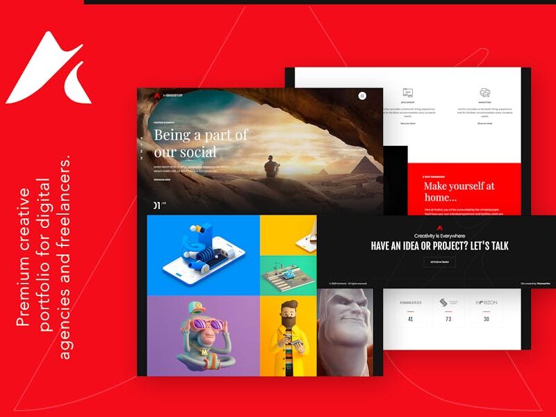 Anchord | Creative Agency Portfolio and Freelancer