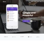 Morris – WordPress App & Product Landing Page Morris – WordPress App & Product Landing Page