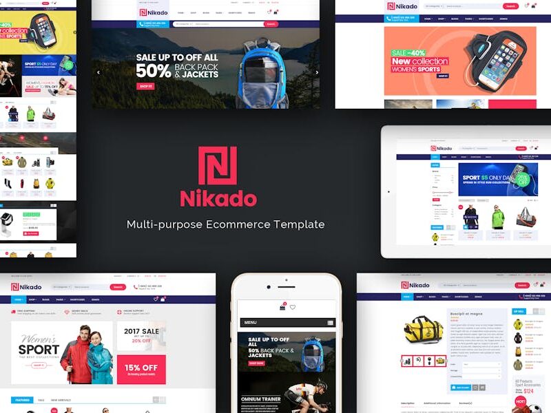 Nikado -Responsive Theme for WooCommerce WordPress