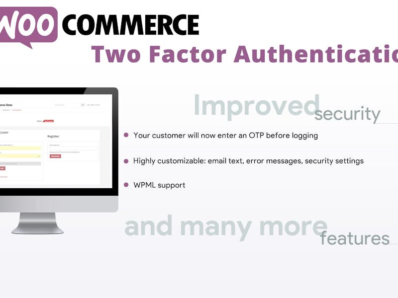 WooCommerce Two Factor Authentication