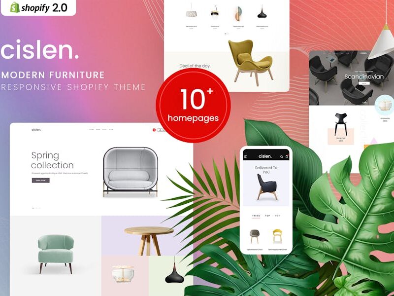 Cislen - Modern Furniture Responsive Shopify Theme