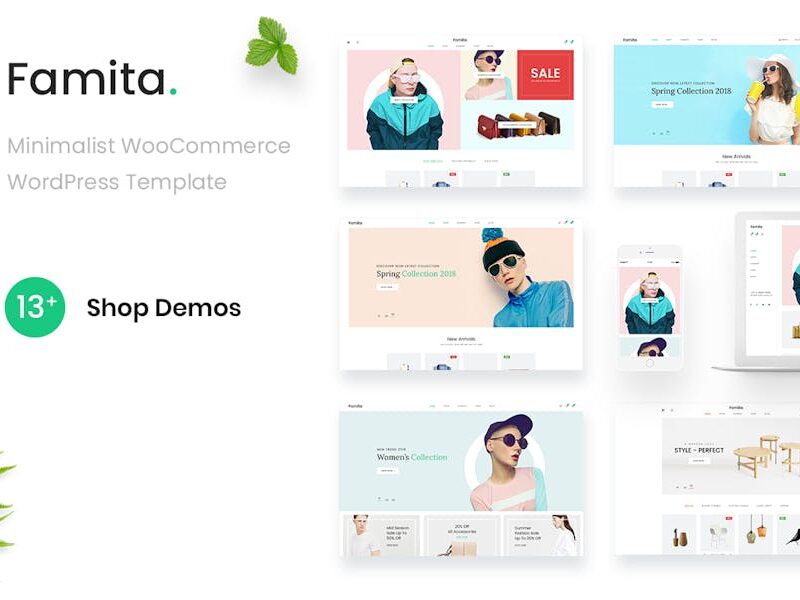 Famita - Minimalist WooCommerce WordPress Theme