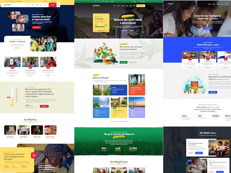 Charitxa | Multipurpose Nonprofit WordPress Theme