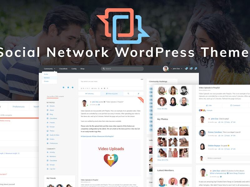 MateBook - Social Network WordPress Theme
