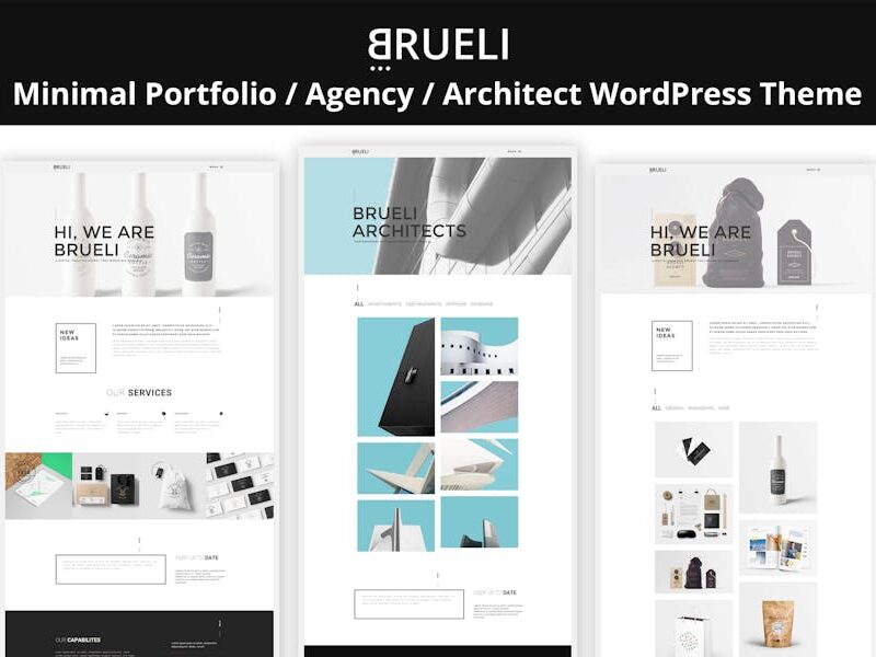Brueli - Portfolio Agency Architect WordPress