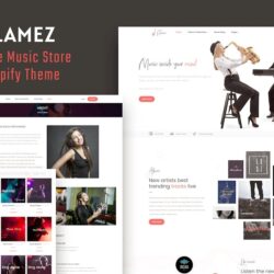 Flamez – Online Music Store Shopify Theme