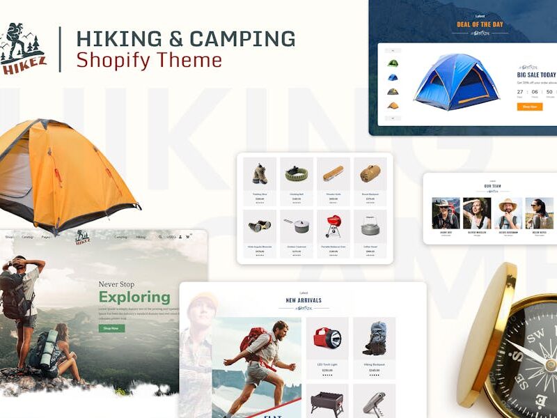 Hikez | Trekking & Hiking Shopify Theme