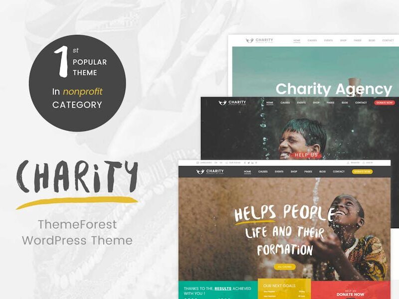 Charity WordPress Theme