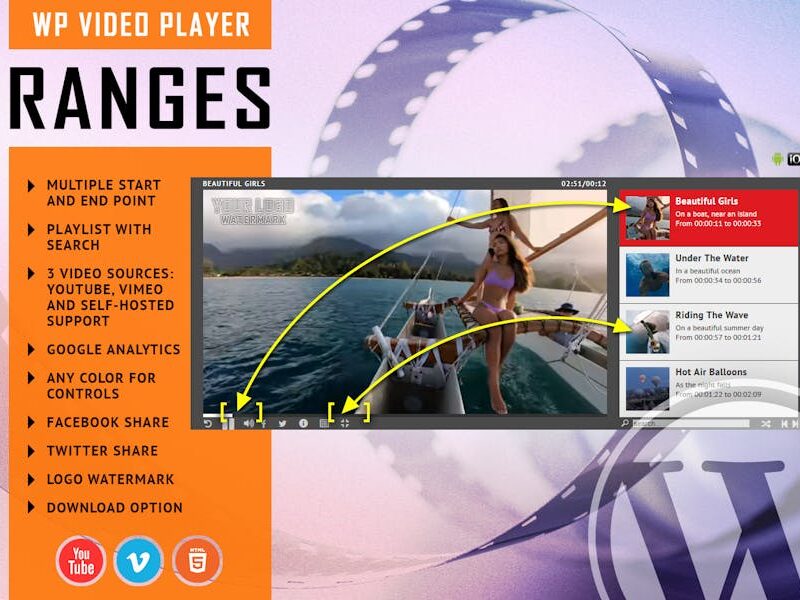 RANGES - Video Player With Multiple Intervals