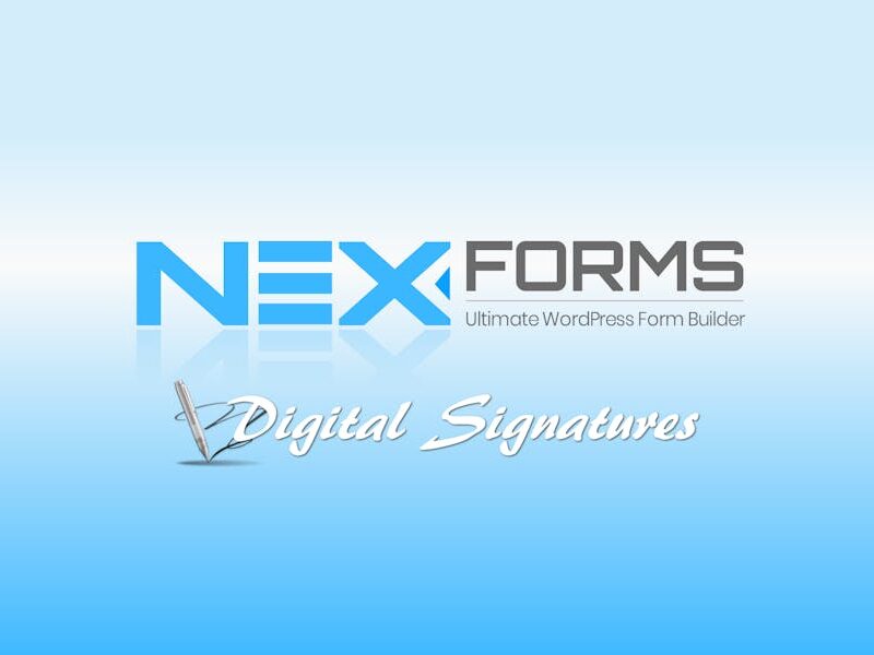 NEX-Forms - Digital Signatures Add-on