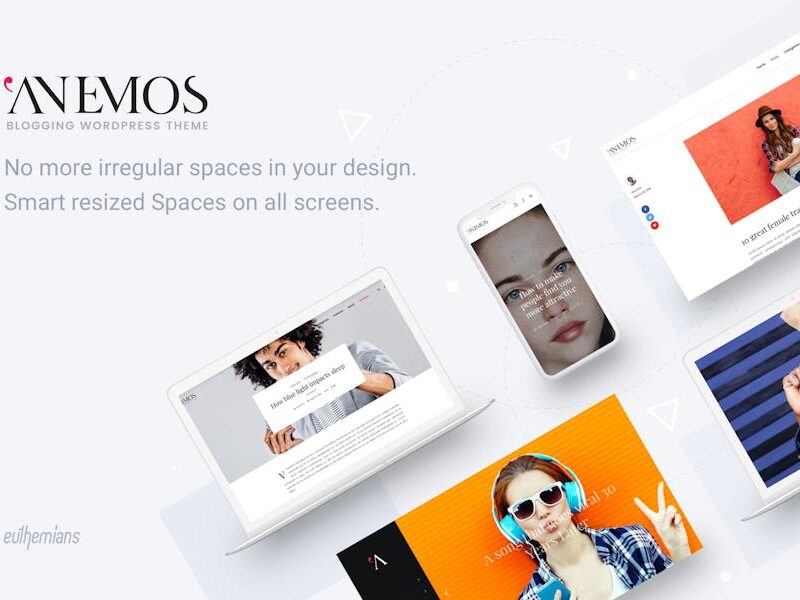 Anemos - A Multiuse Blogging WordPress theme