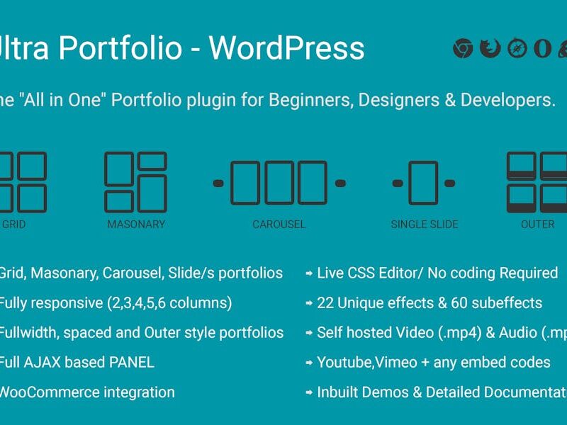 Ultra Portfolio - WordPress