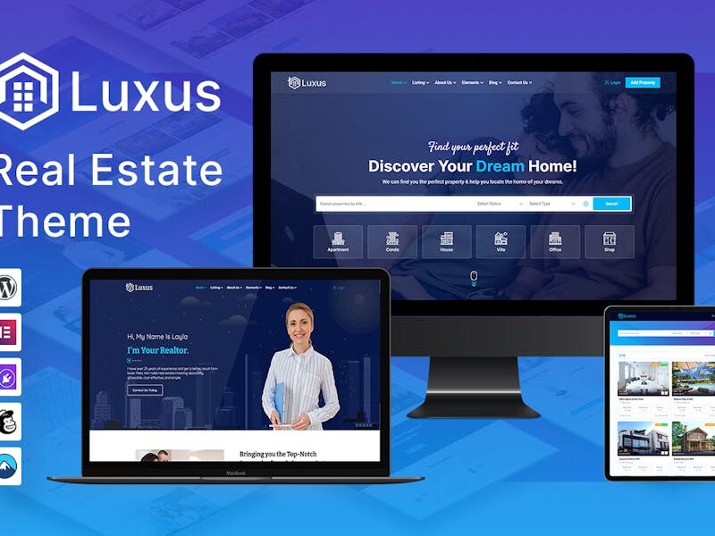 Luxus - Real Estate WordPress Theme