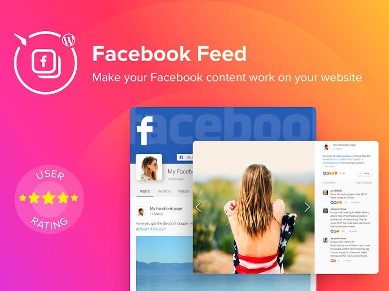 WordPress Facebook Feed Plugin