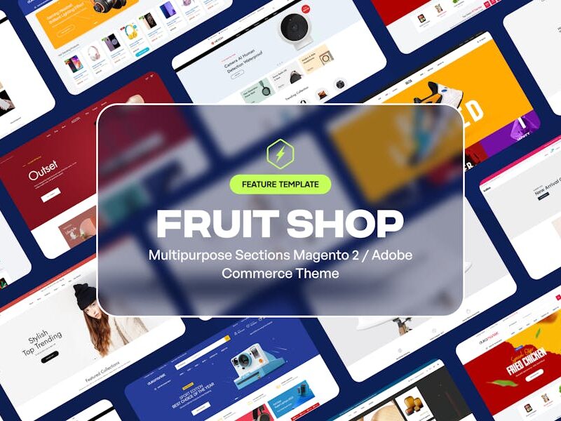 Fruit Shop - Organic Food Responsive Magento 2