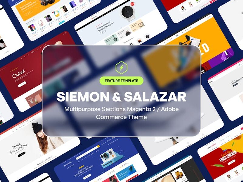 Siemon & Salazar - Clean, Minimal Magento 2 Theme