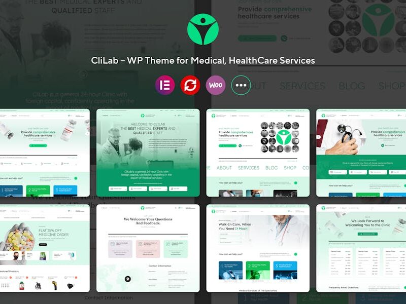 CliLab – WP Theme for Medical, HealthCare Services