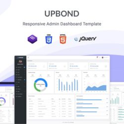 Upbond – Responsive Admin Dashboard Template