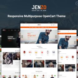 Jenzo – Drag & Drop Multipurpose OpenCart 3 Theme Jenzo – Drag & Drop Multipurpose OpenCart 3 Theme