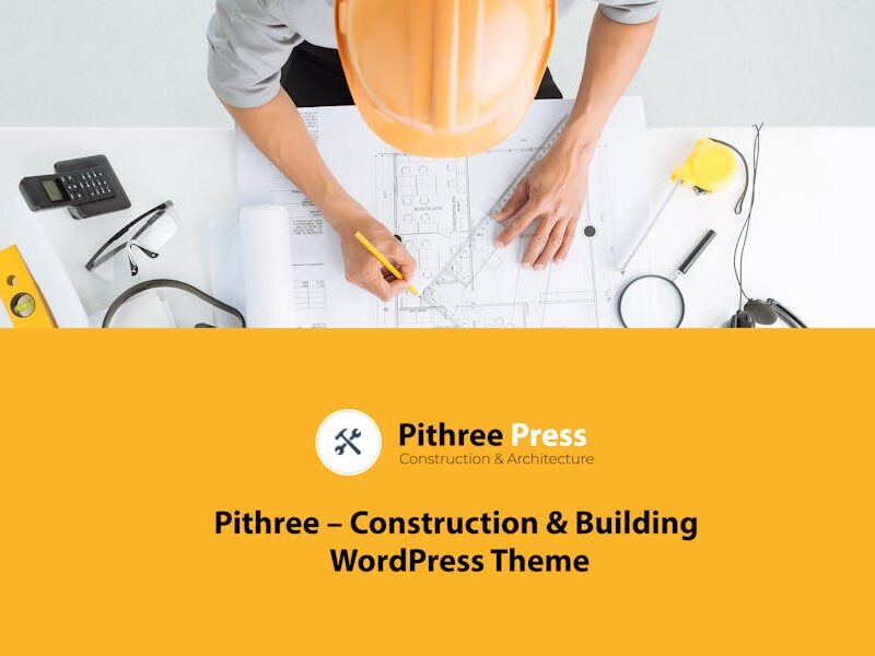 Pithree – Construction & Building WordPress Theme