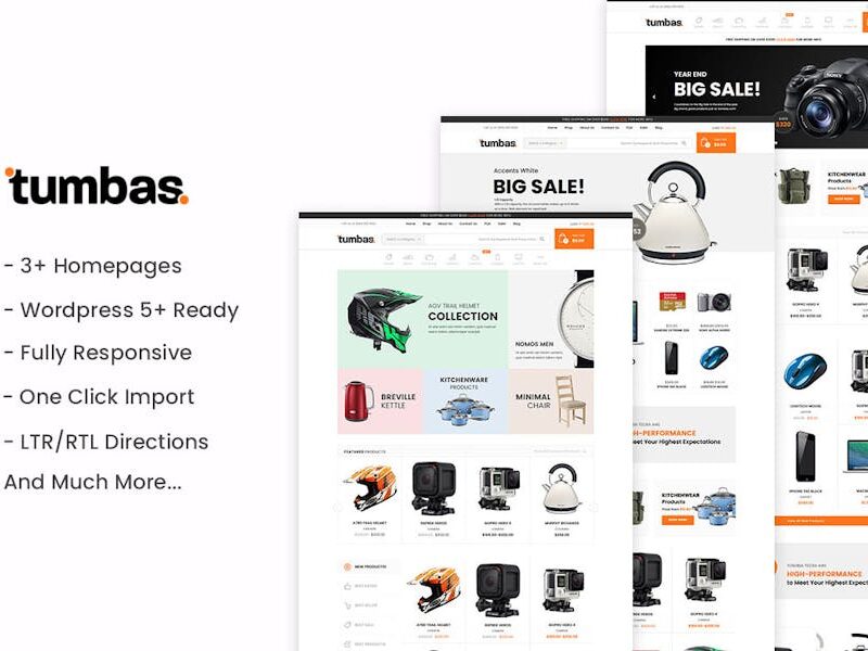 Tumbas - Responsive WooCommerce WordPress Theme