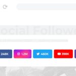 Social followers bar for WordPress Social followers bar for WordPress