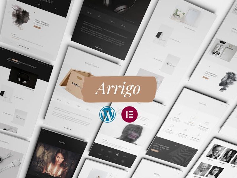 Arrigo – Creative Portfolio WordPress Theme