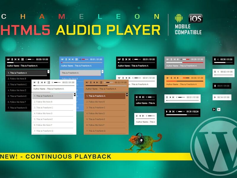 HTML5 Audio Player WordPress Plugin