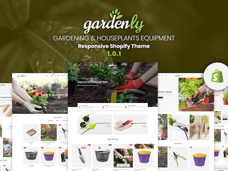 Gardenly | Gardening & Houseplants Shopify Theme