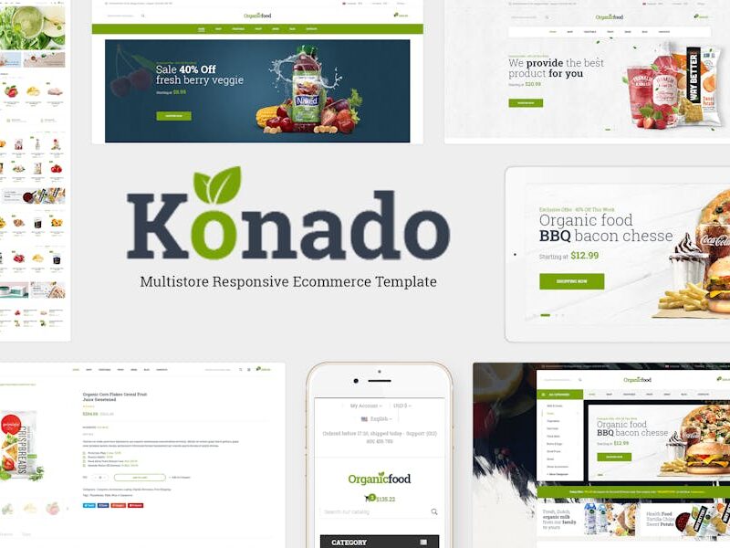 Konado - Organic WooCommerce WordPress Theme